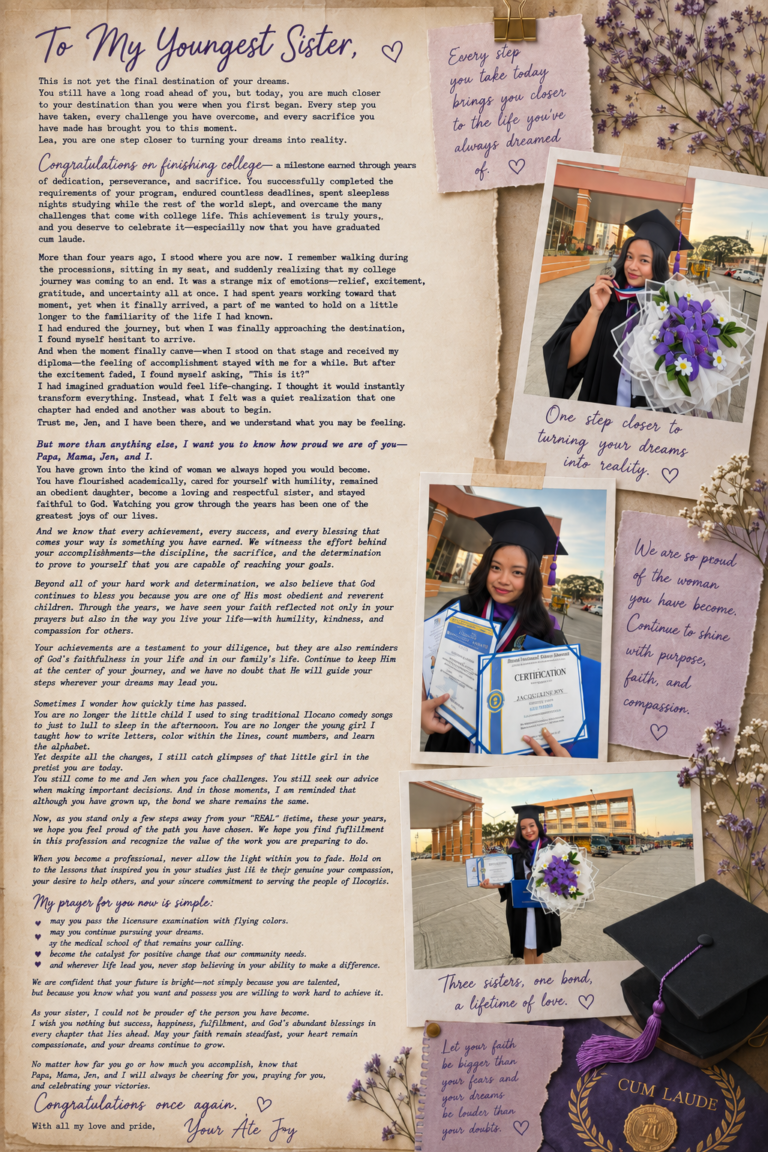 chatgpt image love letter to the youngest sister