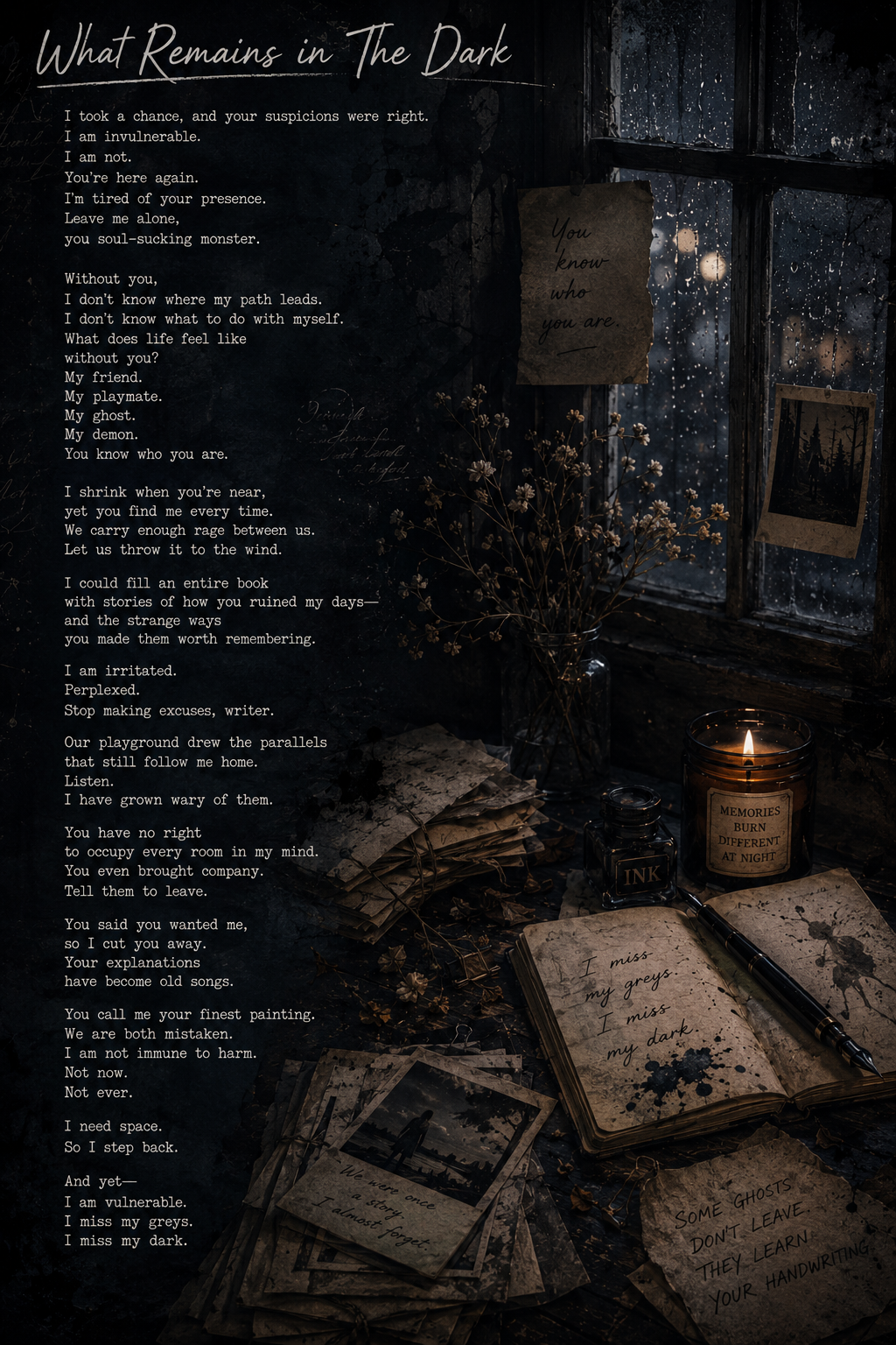 What Remains in the Dark